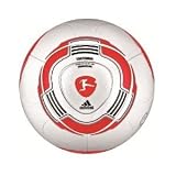 Adidas Torfabrik Matchball DFL weiß/rot Farbe: weiß/rot