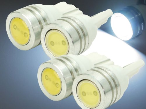 特価】LEDバルブ白色4ヶ T10 2Chip 1W 1SMD ase-01-4
