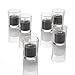 Richland Votive Candles Black Unscented 10 Hour Burn Set of 72