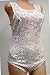  : Venus $135 White SEXY FISH NET LACE Bodysuit #0120 S M