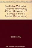 Qualitative methods in continuum mechanics