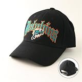 Miami Dolphins Gothic Print Adjustable Baseball Cap