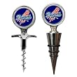 Los Angeles Dodgers Cork Screw and Wine Bottle Topper Set MLB Baseball