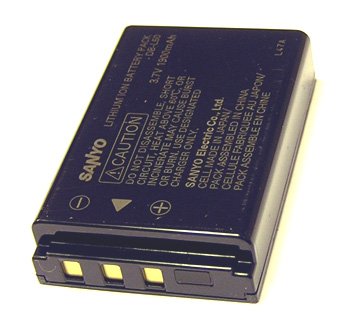 Genuine Sanyo DB-L50 Rechargeable battery for Xacti VPC- HD1000 HD1010 HD2000
