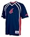 Cleveland Indians Youth Impacto V-Neck Jersey (Small)