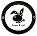 Play Girl Bunny Gem Crystal Studded Rhinestone Bling Car Truck SUV Steering Wheel Cover