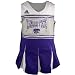 adidas Kansas State Wildcats Purple Toddler Two-Piece Cheerleader Dress