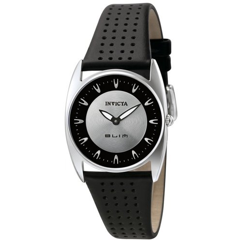 Invicta Women's 5357 Slim Collection White and Black Stainless Steel Watch