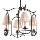 F9568 - Troy Lighting - SADDLEBACK 8LT CHANDELIER