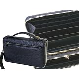 オーストリッチ 高級ダチョウ革 多機能 長財布 CJN1339BK/引越し/新生活/プレゼント/母の日/新年会/卒業祝い