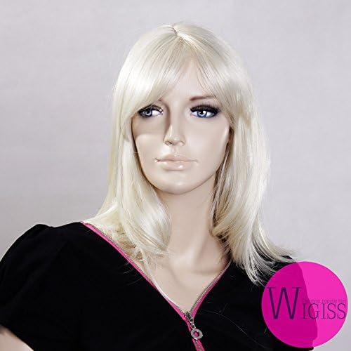 Wigiss New Long Straight Women Wig/Hair High Quality Fashion Blonde Wig/Hair