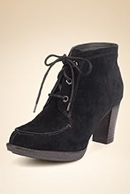 Footglove Fashion Suede Wide Fit Mocassin Boots