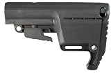 Mission First Tactical Battlelink Utility Low Profile Stock for AR-15/M-16 with Commercial Tube Assembly, Black