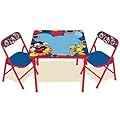 Table Chair Set Toddler Desk Kids Mickey Mouse Dining Furniture Children Folding