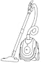 Euro-Pro Shark Handheld Vacuum Cleaner Attachment Set, Part 1032FC.