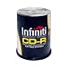 Infiniti Professional 52X CDR Full Face Printable 700Mb 80min Cakebox (100pk)  from Infiniti