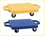 Champion Sports 12in Heavy Duty Plastic Scooter Board with Handles - Set of 12
