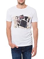 Cross Camiseta Manga Corta (Blanco)