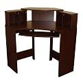 Corner Desk with Storage-Espresso