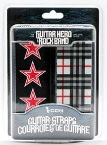 Guitar Straps - Pink Stars and Burberry - 2-Pack