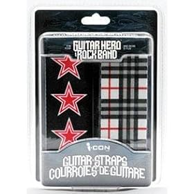 Guitar Straps - Pink Stars and Burberry - 2-Pack