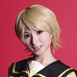 Blonde Short Length Anime Cosplay Costume Wig