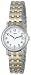 Timex Women's Two-Tone Analog Expansion Band Stainless Steel Bracelet Watch #T2M644
