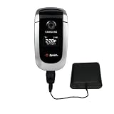Emergency AA Battery Charge Extender for the Samsung SPH-A840 - Gomadic Brand w/ TipExchange Technology