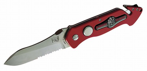 Eickhorn Rettungsmesser Rescue, Stahl 440 A, Aluminium-Heft