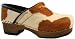 Kid's Sanita Safari Caramel Cow Wood Clogs, Mommy and Me!