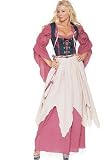 4PC Medieval Renaissance Wench Sexy Holiday Party Costume