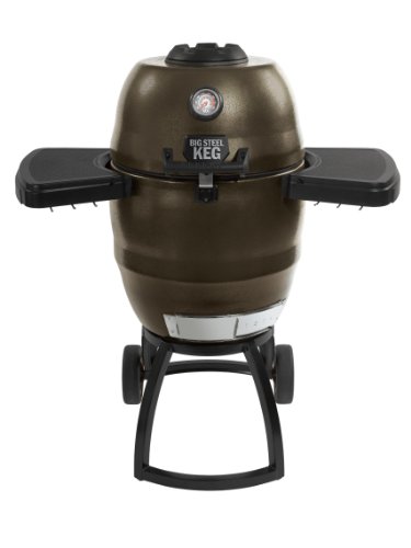 Big Steel Keg 05503 Charcoal Grill for Convection-Style Cooking