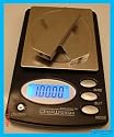 DigiWeigh 100AX Gram Clear Cover Digital Scale, Navy Blue