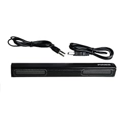 PINES MUS-200, USB Speaker (schwarz), PC, Laptop, Netbook, Notebook Lautsprecher, Notebook-sound f�r Feinschmecker, perfekt f�r unterwegs