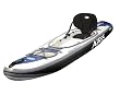 Walker Bay Airis Velocity High Performance Recreational Inflatable Kayak (12 - Feet, Blue and Gray)