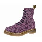 Purple Leopard Boots