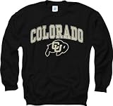 Colorado Buffaloes Black Perennial II Crewneck Sweatshirt