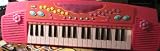 37 Key Toy Keyboard with Multiple Instrument Sounds & Percussion, Hot Pink