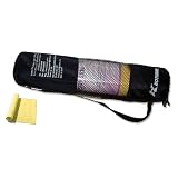 HotKamYOGAPORTABLEEXERCISEMATinBlackMeshShoulderCarryBag