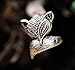 Epiestore(TM) European and American retro cute little fox enchanting animals influx of people ring (random color)
