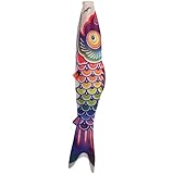 In the Breeze Spectrum Koi Fish Windsock, 5-Feet