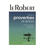Revue French & European Pubns  / Dictionnaire Robert de Proverbes et Dictons
