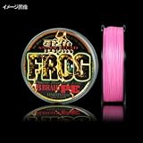ラインシステム 雷魚 FROG PE(RAIGYO FROG PE) 70yds~ 75yds ピンク 12号 067-120