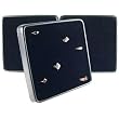 3 Black Ring Easel Displays Jewelry Showcase Countertop Piece