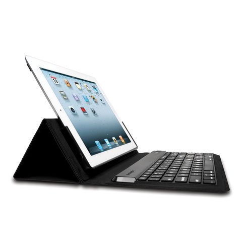 Kensington KeyFolio Expert Multi-Angle Folio and Bluetooth Keyboard Case for New iPad (K39531US)