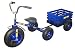 Tow 'n' Go Childrens Trike / Tricycle with Trailer Blue