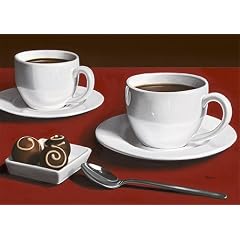 Platinart Eurographics H-B-KAR1202 K. Arnold, Our Passion for Chocolate, 17 x 23 cm, Dekoboxbild, keine Einrahmung n�tig