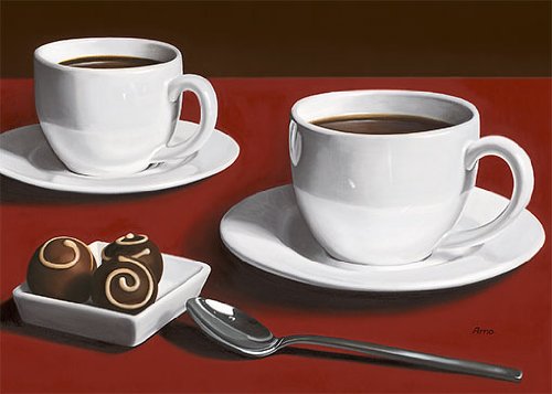 Cover image : Platinart Eurographics H-B-KAR1202 K. Arnold, Our Passion for Chocolate, 17 x 23 cm, Dekoboxbild, keine Einrahmung nötig