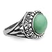 Carolyn Pollack Sterling Silver and Chrysoprase Ring