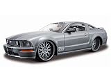 Diecast Model Ford Mustang Custom Shop Kit in Metallic Grey (1:24 scale)